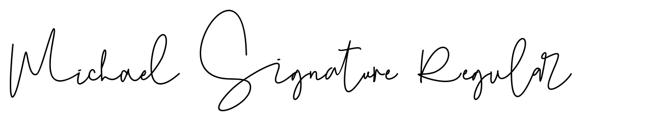 Michael Signature Regular